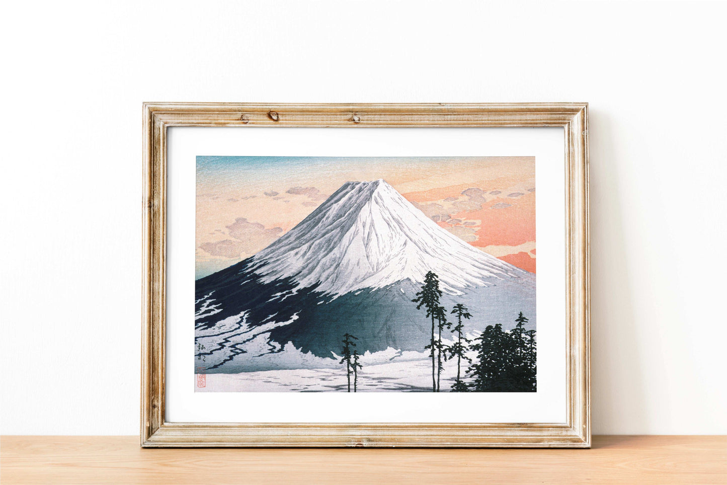 Mount fuji - Vastu Painting for southwest wall