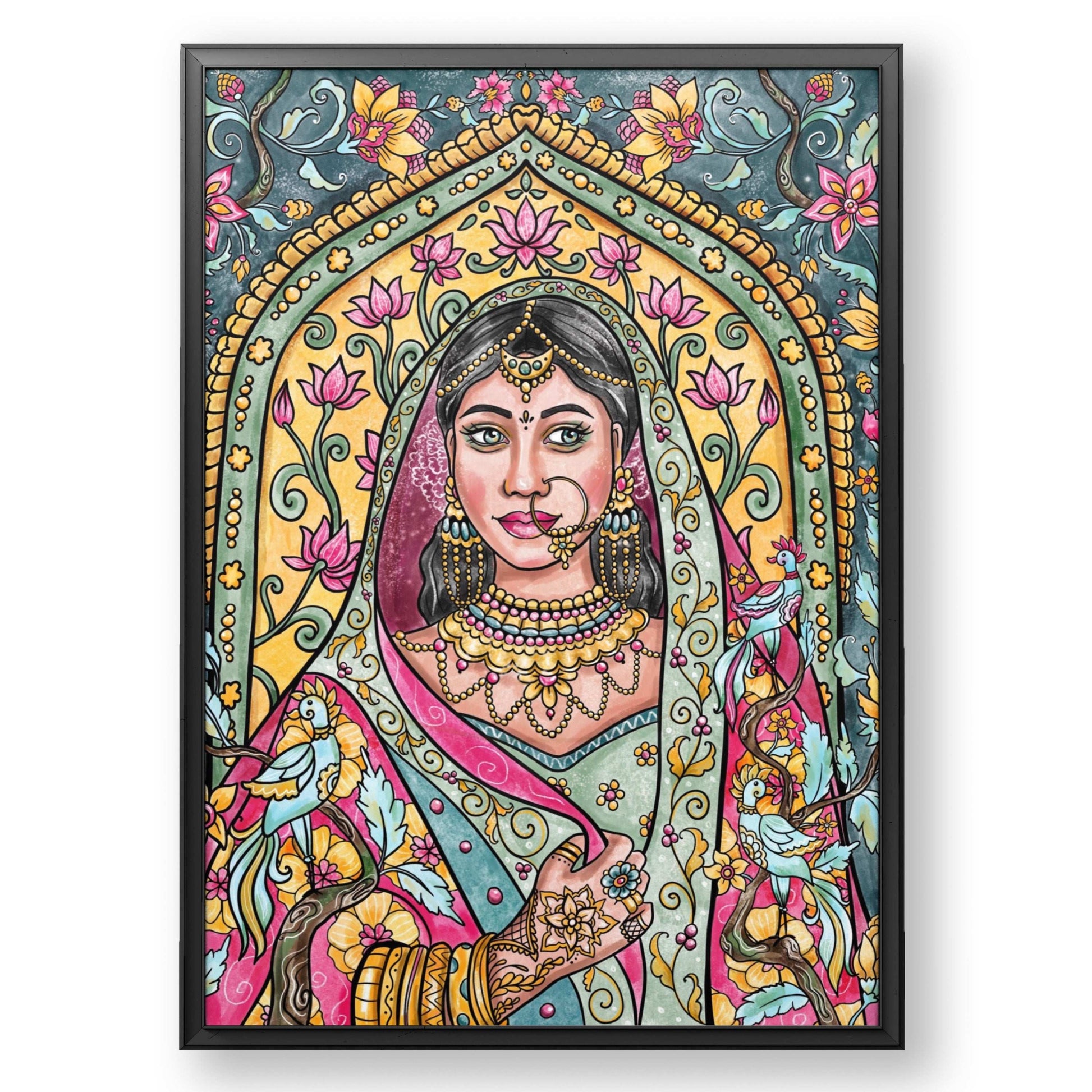 Captivating Elegance: Indian Woman in Saree