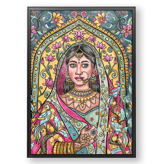 Captivating Elegance: Indian Woman in Saree