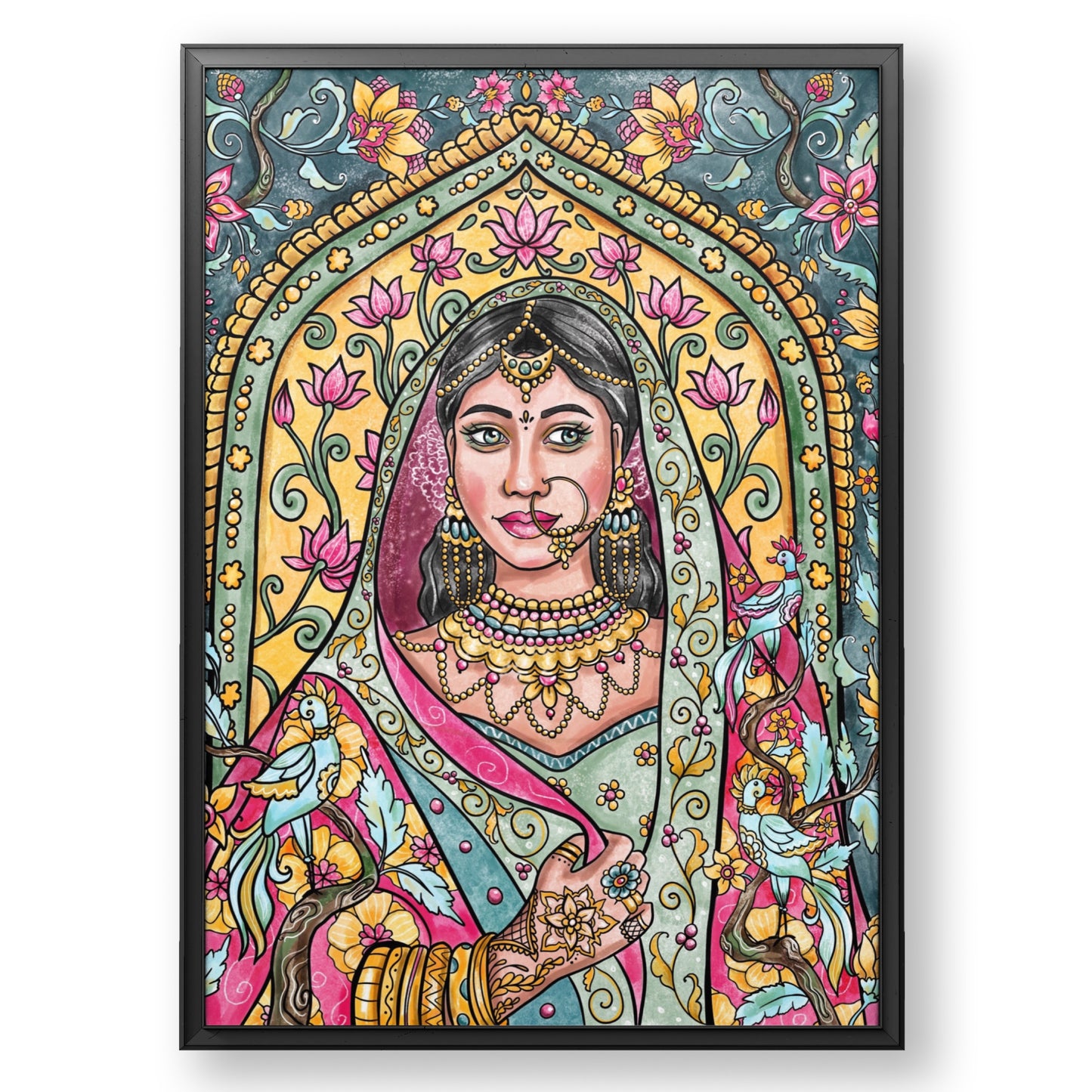 Captivating Elegance: Indian Woman in Saree