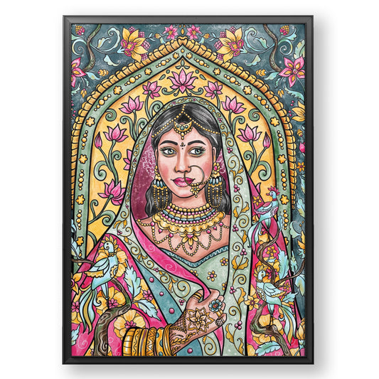 Captivating Elegance: Indian Woman in Saree