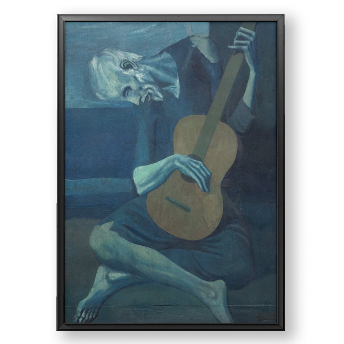 The Old Guitarist by Pablo Picasso