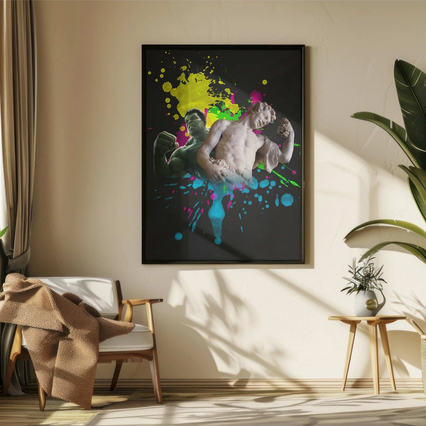 Hulk X Bacchus Painting: A Fusion of Power and Celebration
