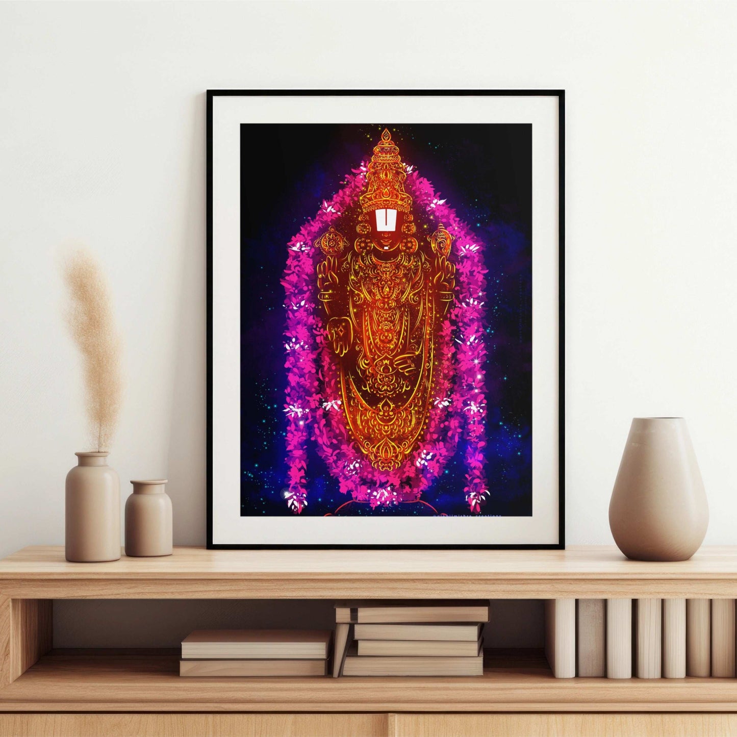 Shri Venkateswara Painting - Om Namo Venkatesaya