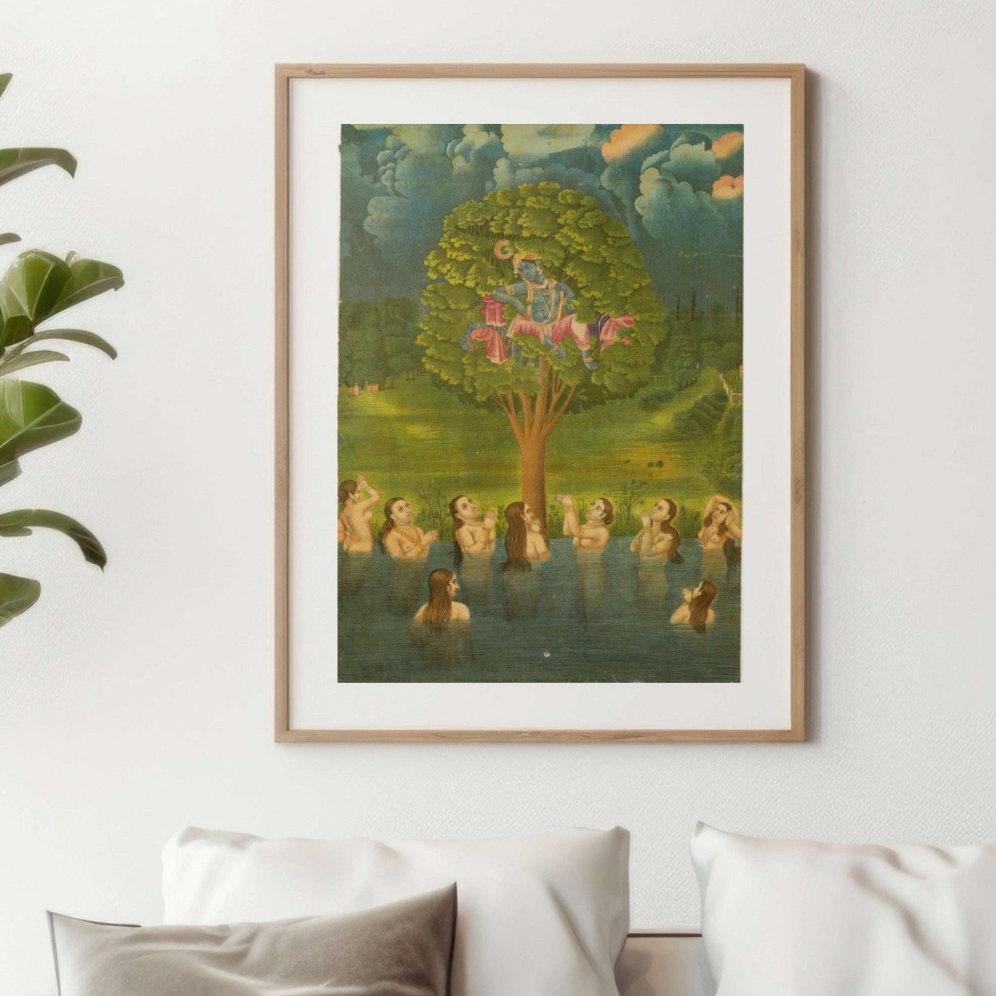 Krishna Steals the Clothes of the Gopis