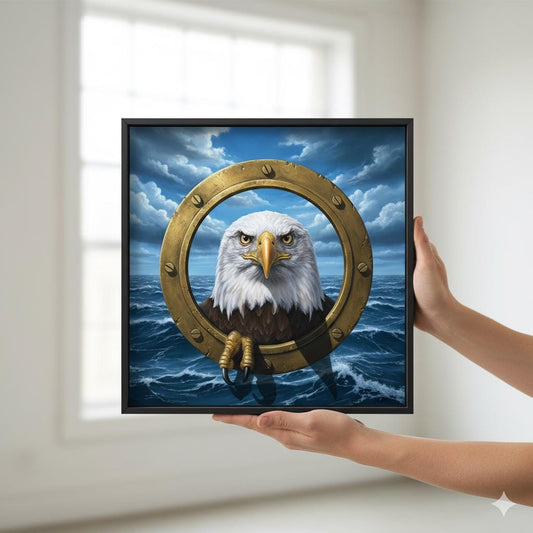 Curious Owl 3D Illusion Painting Woodland Wall Art Framed Print Acrylic Forest Decor Ready to Hang