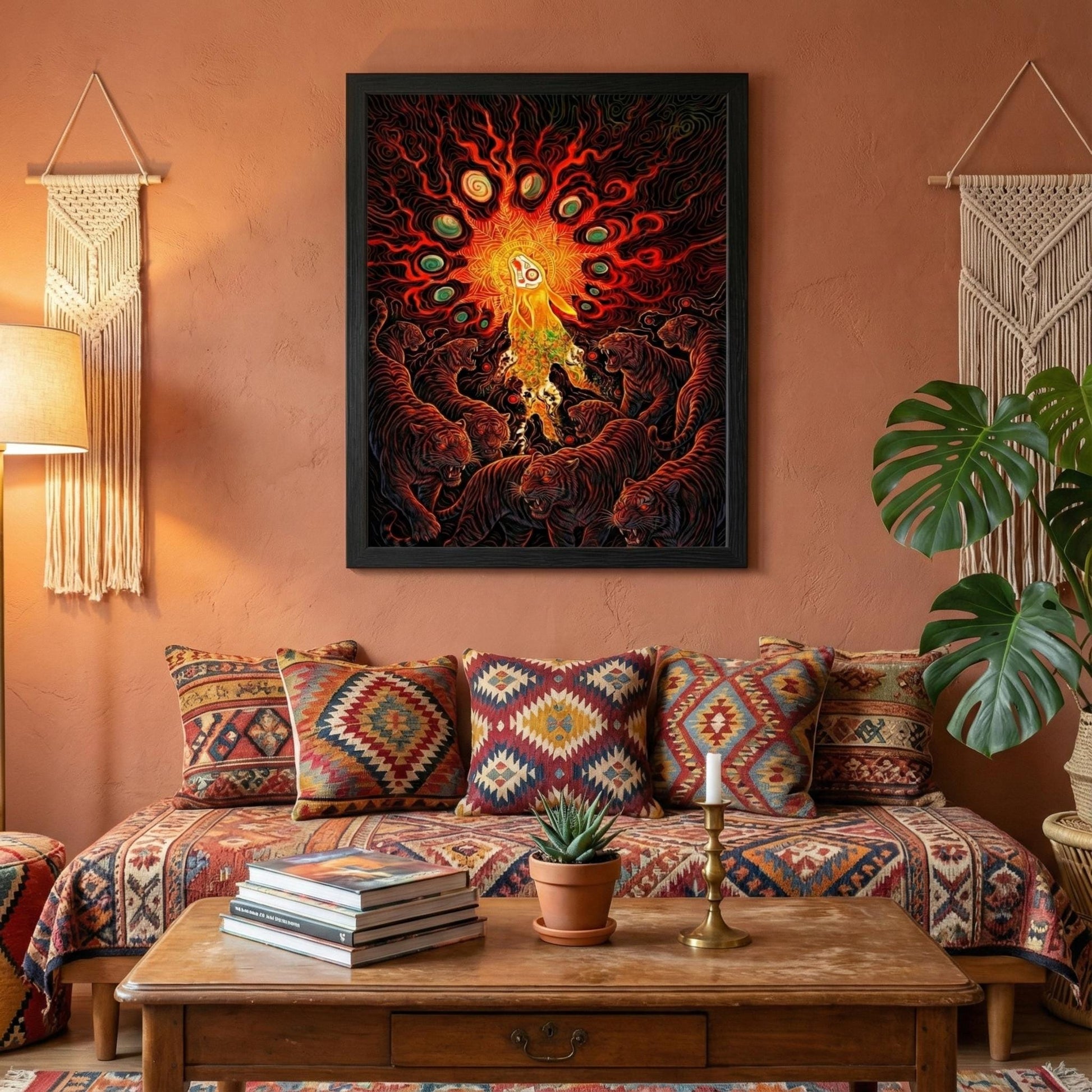 El-Ahrairah Lustre Print | Watership Down Spiritual Framed Art