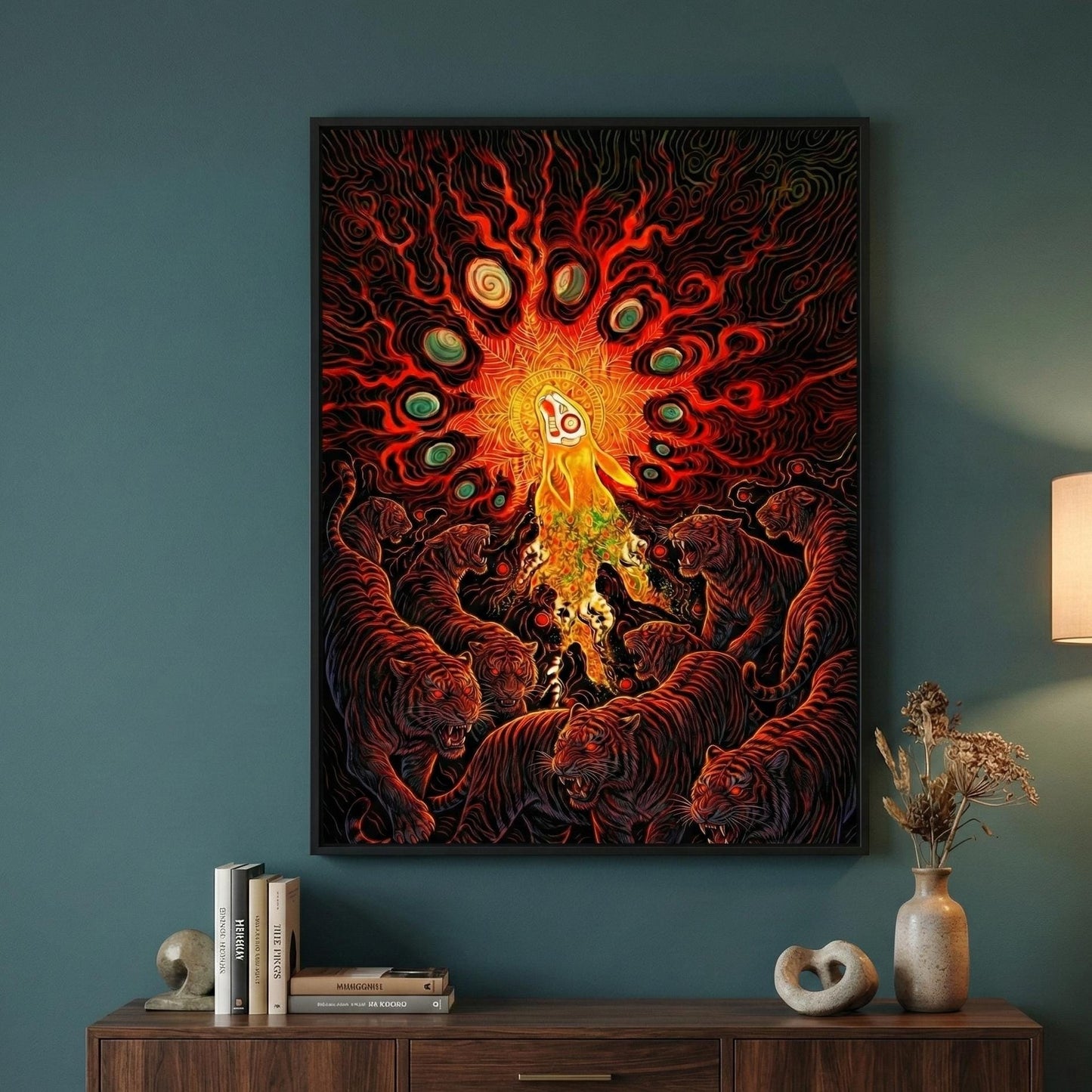 El-Ahrairah Lustre Print | Watership Down Spiritual Framed Art